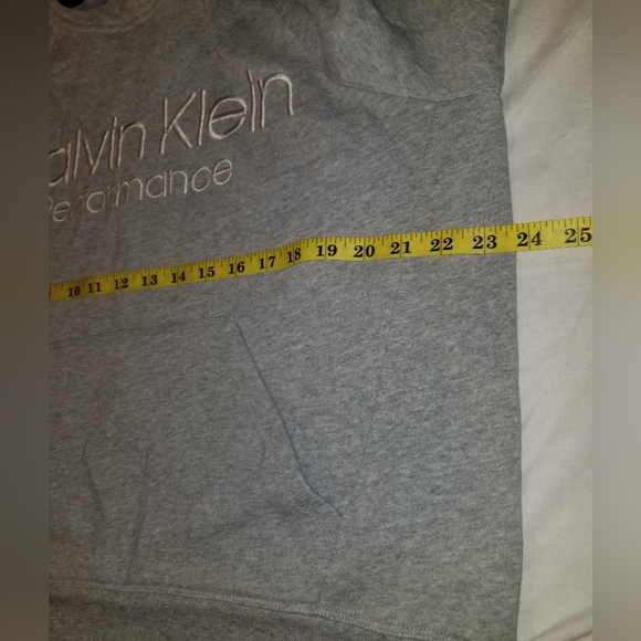 Calvin Klein Performance Hoodie Women's Color Gray Size L - Picture 5 of 10
